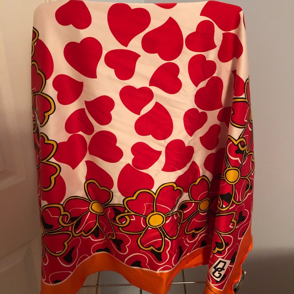 Dolce and Gabbana Square Scarf 100% Silk